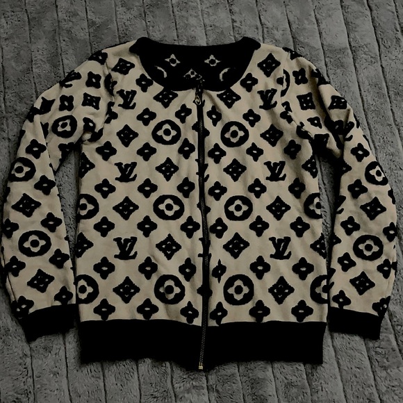 LV Monogram Zip Sweater - Picture 1 of 1
